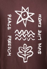 Samsøe Samsøe Camiseta estampada - brown