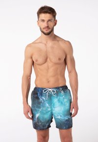 Mr. GUGU & Miss GO - GALAXY ABYSS  - Shorts da mare - blue Immagine in miniatura 1