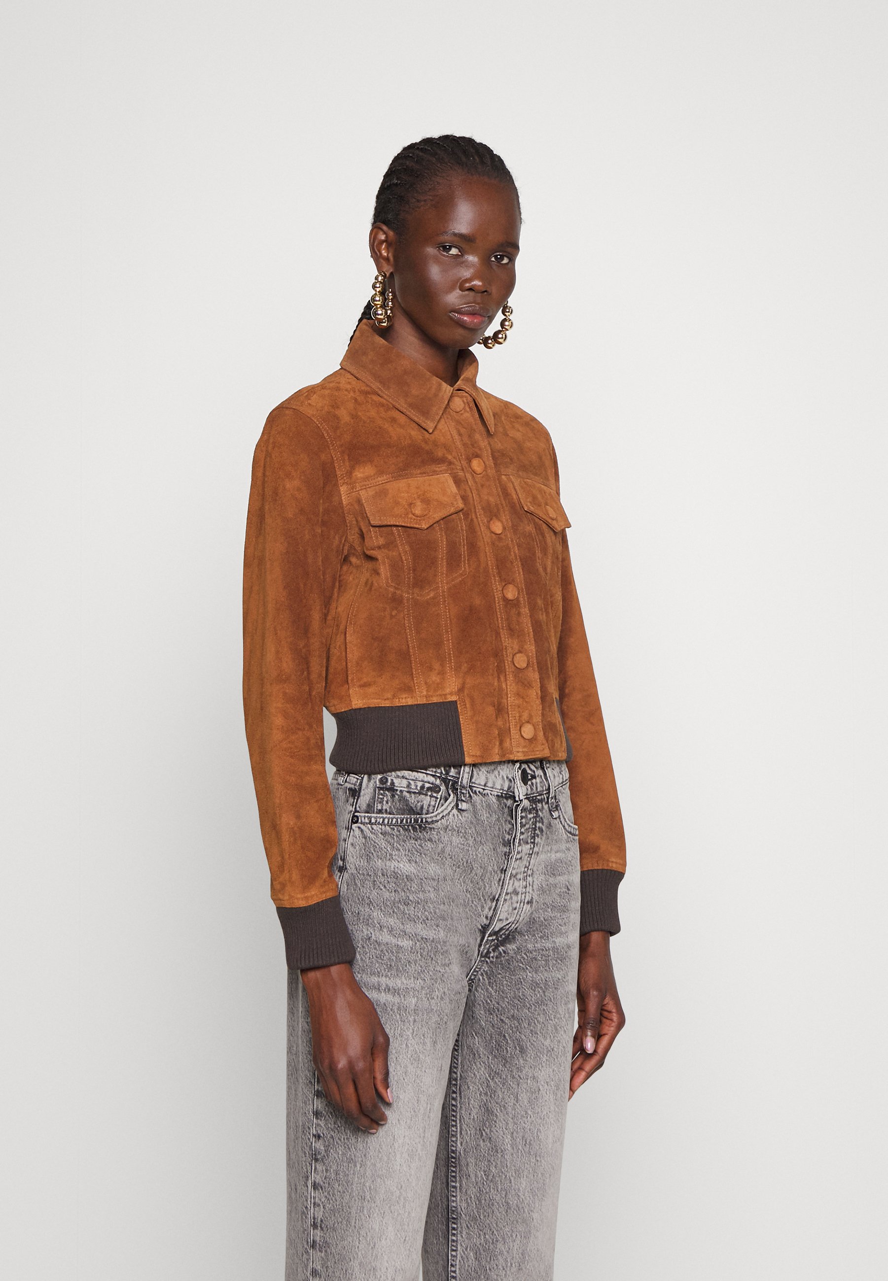 zalando suede jacket