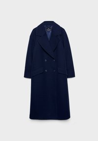 Stradivarius SOFT-TOUCH - Klassischer Mantel - dark blue