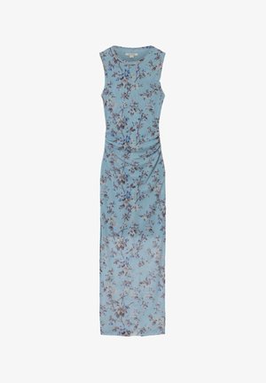 AllSaints, KATARINA DRESS . - Robe longue - vine lake blue