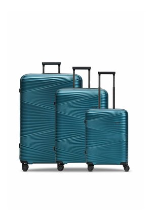 SET - Boardcase - turquoise metallic