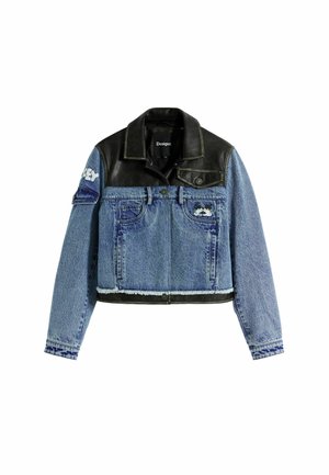 Desigual WAXED MICKEY™  - Denim jacket - blue