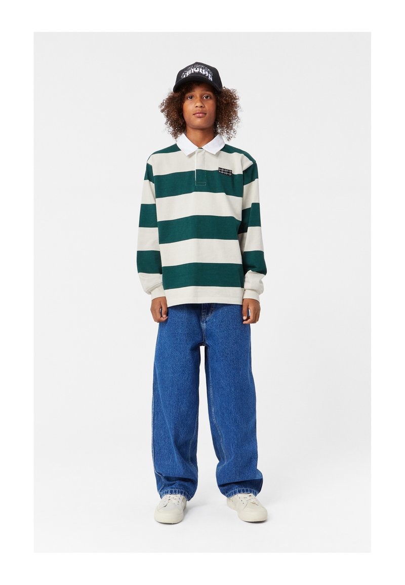 Molo RELZ LONG SLEEVES - Polo majica - white pine