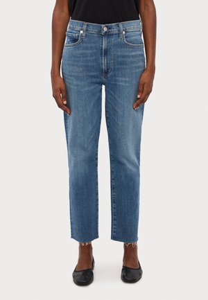 CAIA - Straight leg jeans - lawless medium vintage indigo