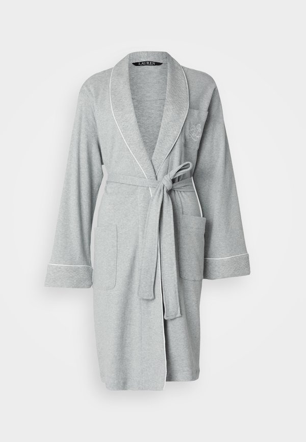 QUILTED COLLAR ROBE - Dressing gown4