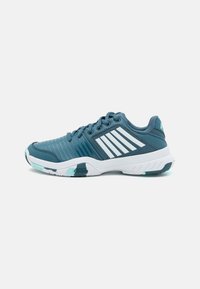 K-SWISS - COURT EXPRESS OMNI UNISEX - Tennisschoenen voor alle ondergronden - indian teal/white/aqua splash Miniatuurafbeelding 1