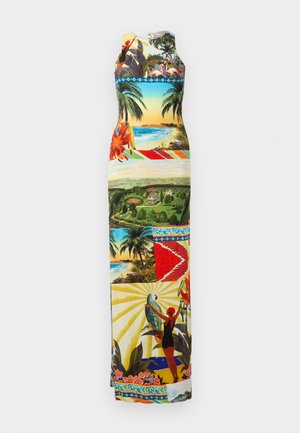 PANIA RACER NECK - Vestido largo - island dreams