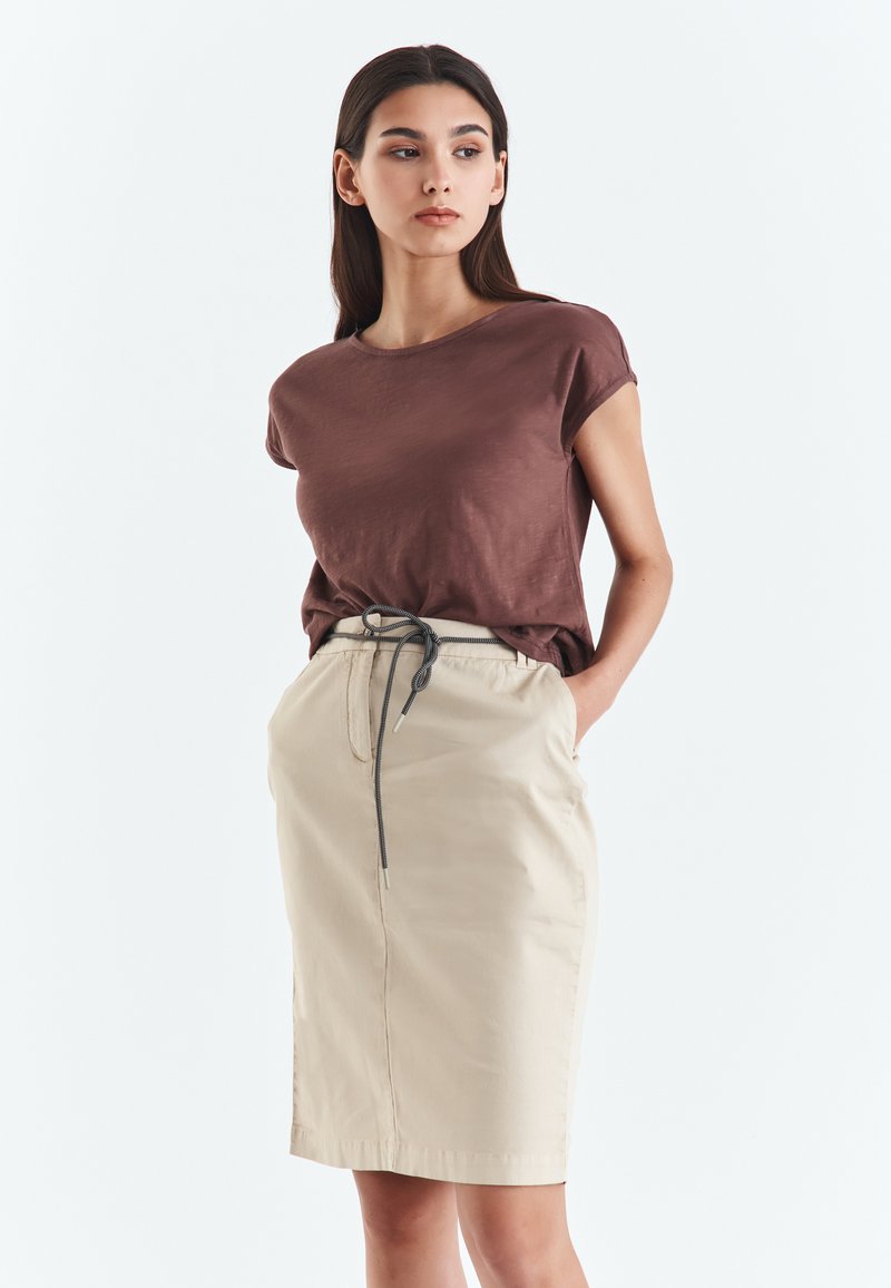 Damen Jeansröcke | TATUUM KOTIBleistiftrockbeige - BO74811 Damen Jeansröcke | TATUUM KOTIBleistiftrockbeige - BO74811