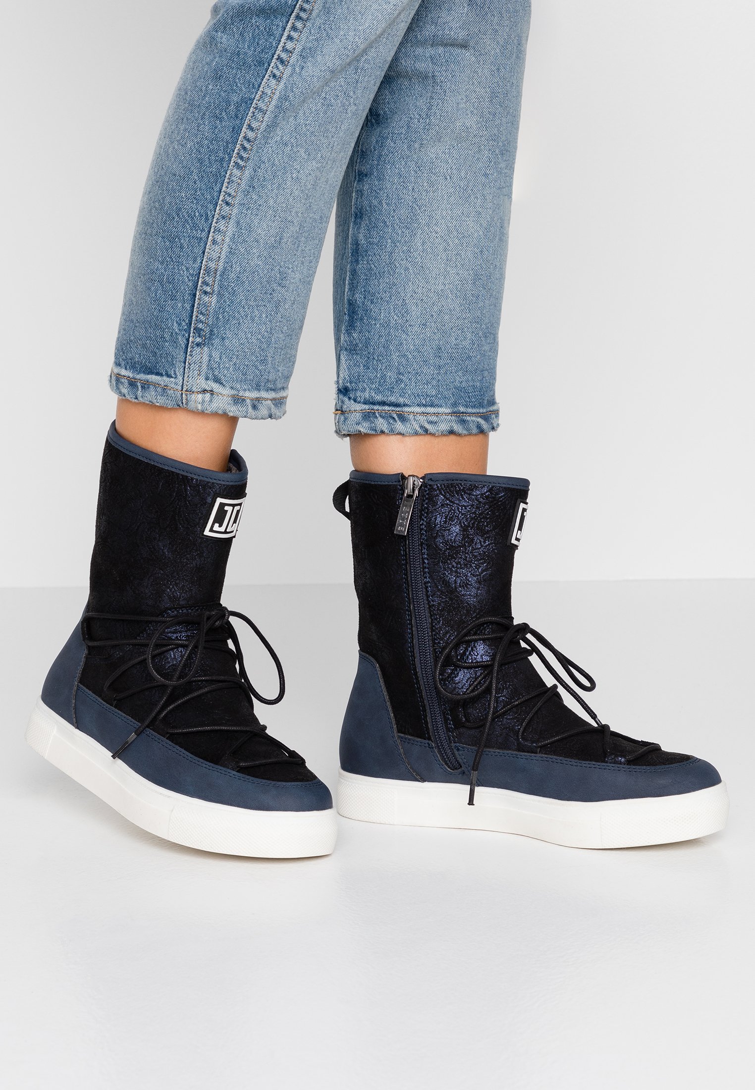 JETTE Støvletter navy Zalando.no JETTE Joggesko navy Zalando.no
