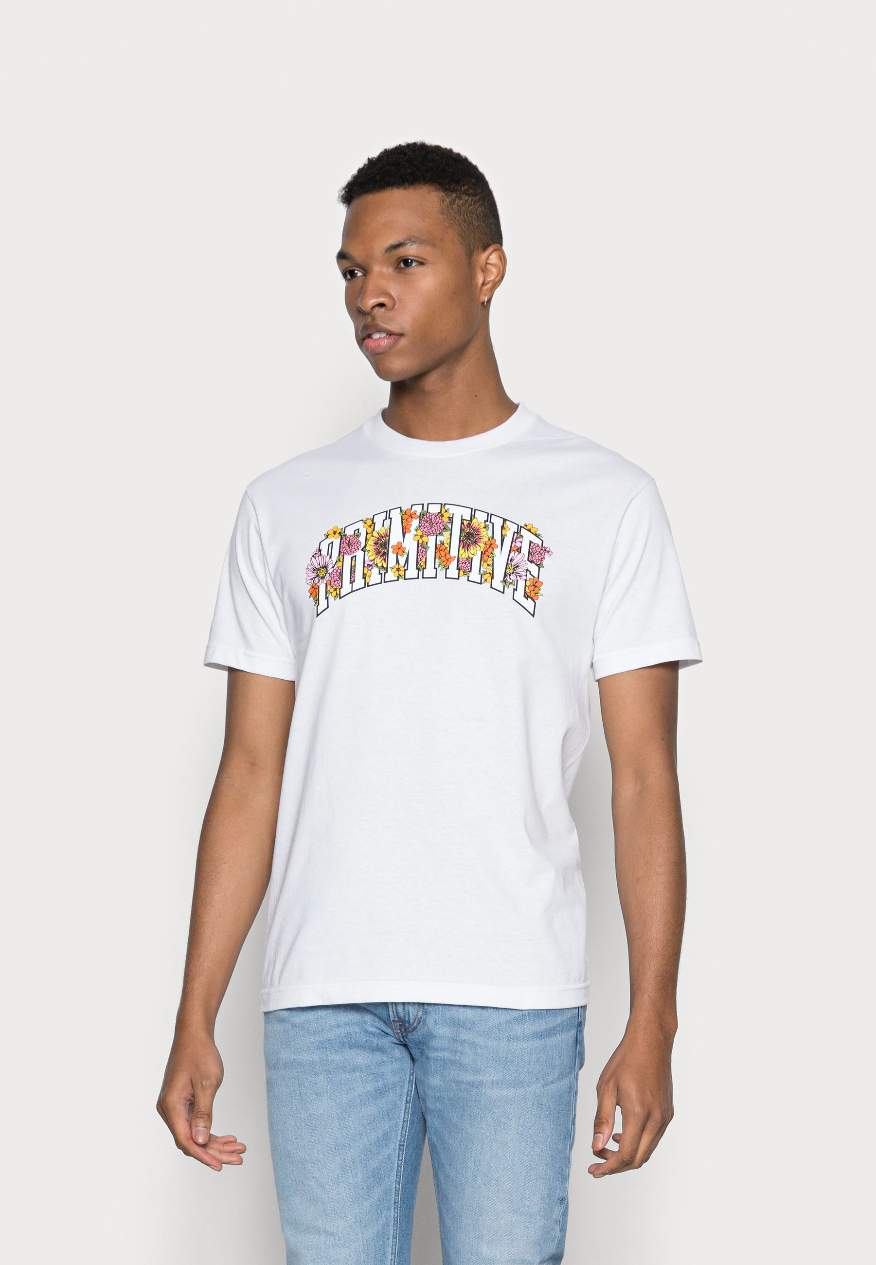 Primitive TOURNAMENT TEE - T-shirt con stampa - white/bianco - Zalando.it