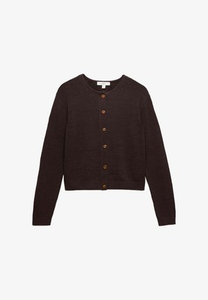 Marks & Spencer, RICH BUTTON THROUGH - Vest - raisin