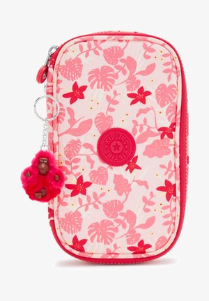 PENS BTS PRT AC - Pencil case - pink leaves