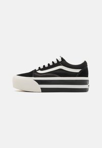 Vans - OLD SKOOL STACKFORM - Edzőcipő - smarten up black/white Miniatűr kép 1