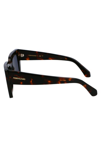 FERRAGAMO SALVATORE - Aurinkolasit - dark tortoise