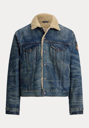 Polo Ralph Lauren, FLEECE-LINED DENIM TRUCKER JACKET - Denim jacket - earlton