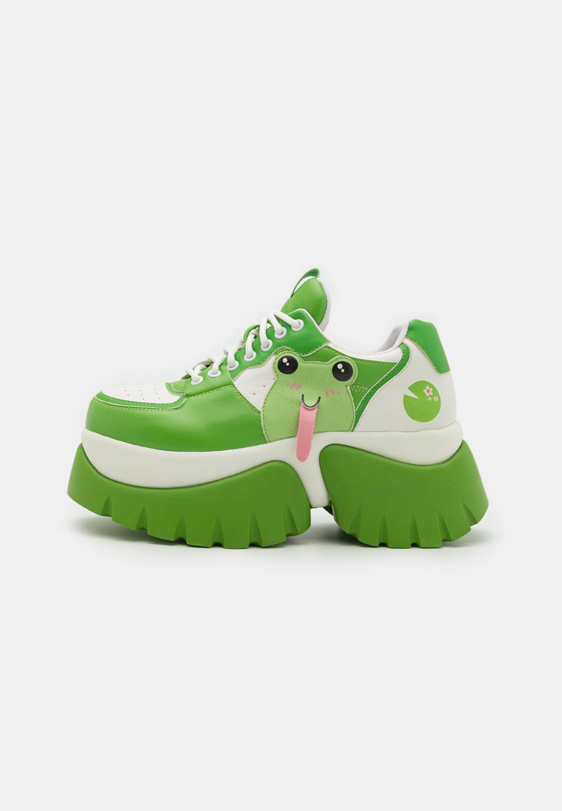 Koi Footwear FWOGGY WOGGY SAYS HI CHUNKY TRAINERS - Αθλητικά παπούτσια - green