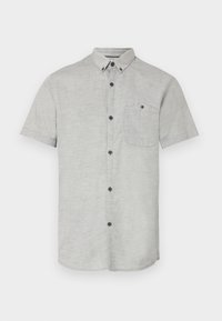 STRUCTURED SHIRT - Overhemd - chalk grey structure