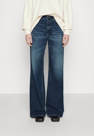 Vaqueros a campana - blue