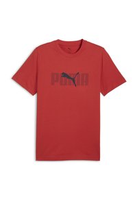 ESSENTIALS LOGO LAB - T-shirt con stampa - red fire