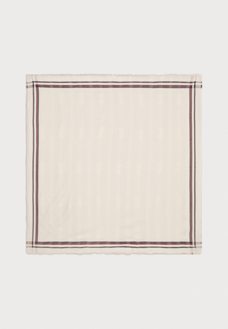 Tommy Hilfiger - ESSENTIAL FLAG SQUARE - Foulard - sugarcane, Enlarge