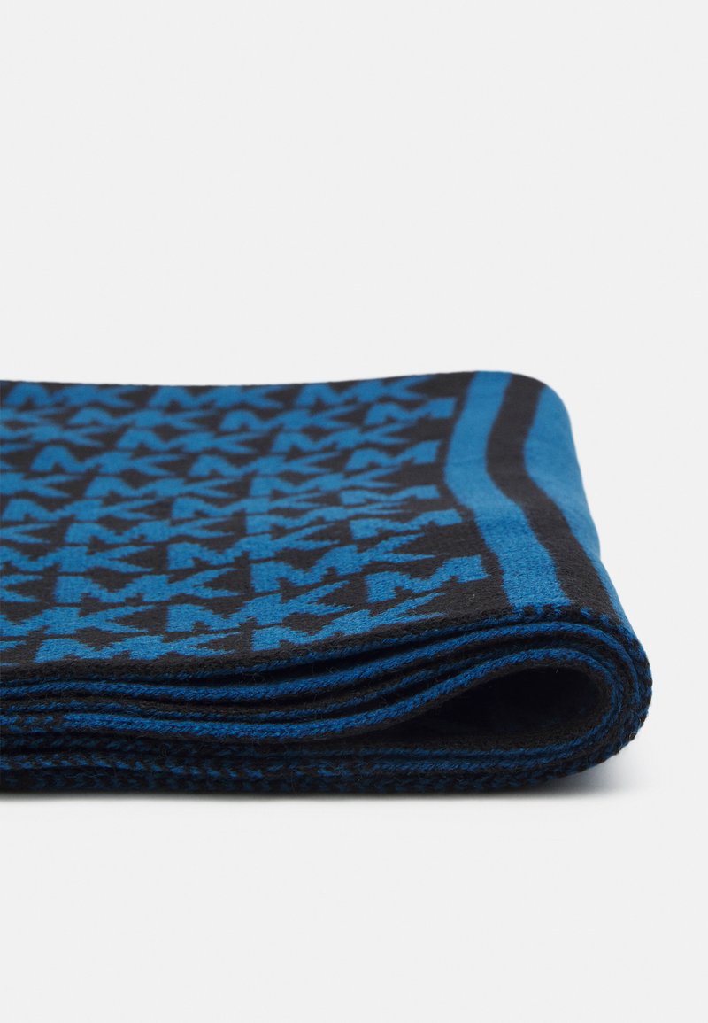 michael kors blue scarf
