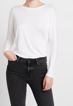 Top s dlouhým rukávem - white