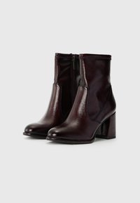 Tamaris Bottines - merlot patent