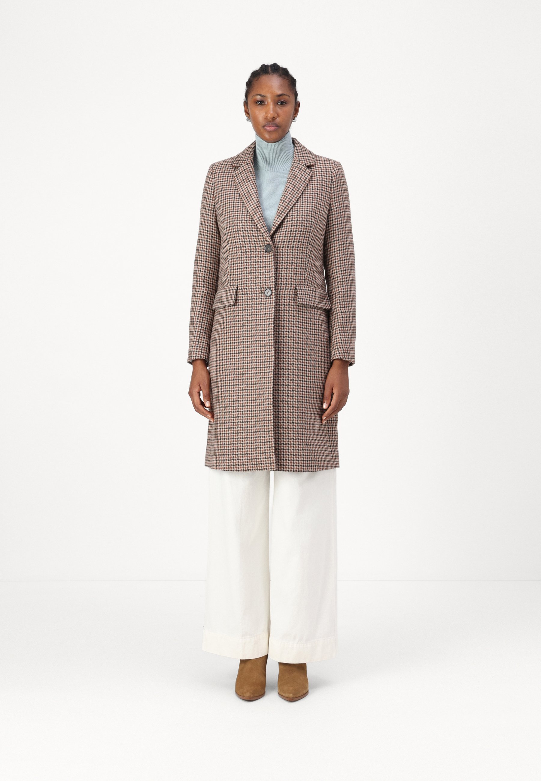 Tommy Hilfiger Klassischer Mantel - casual wovens check/mehrfarbig  