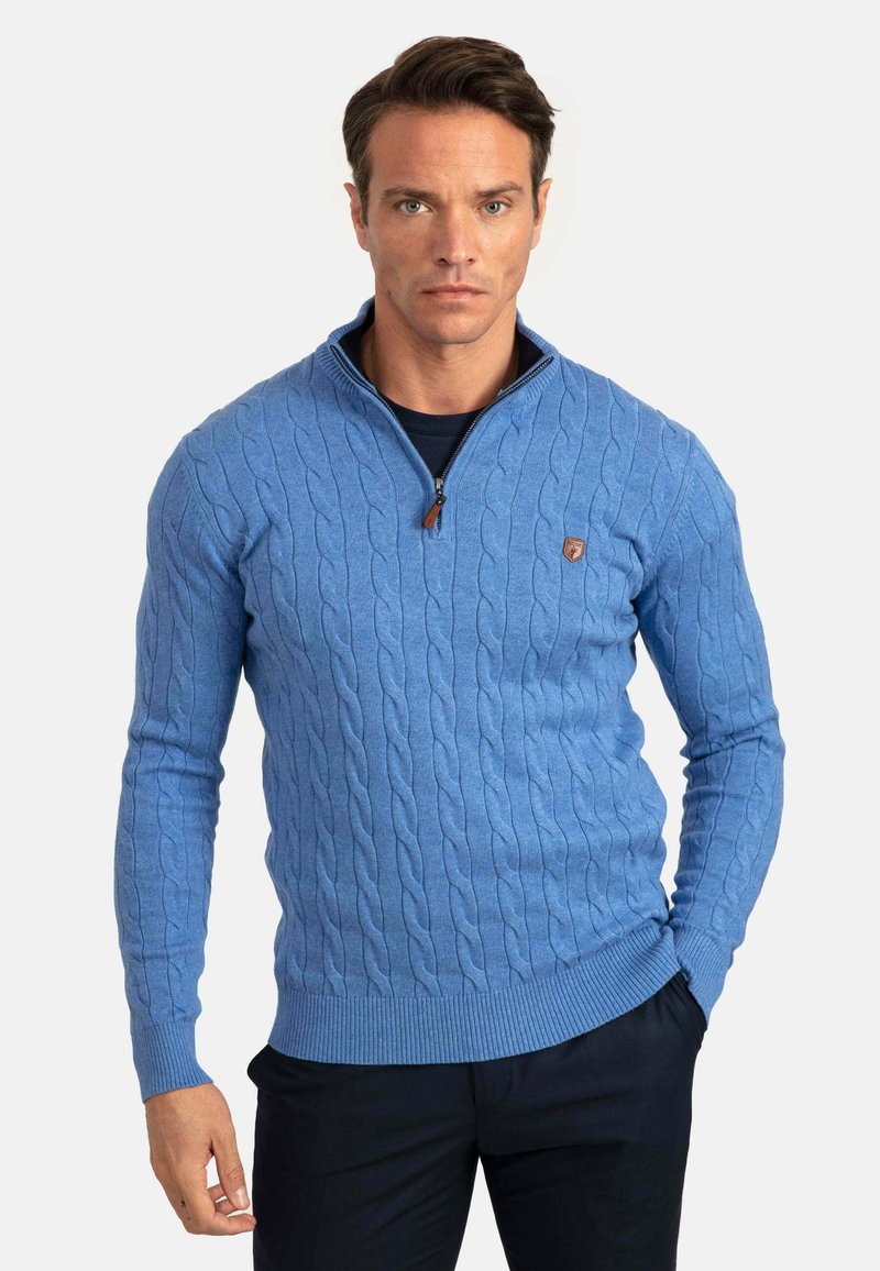 Jacey Quinn Maglione dark blue melange/blu Zalando.it