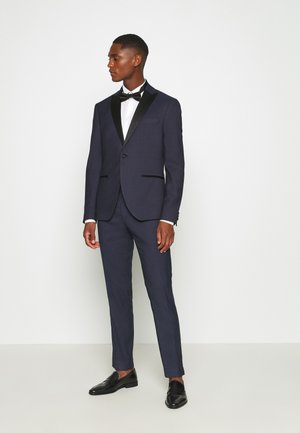 TEXTURED TUX - Traje - dark blue