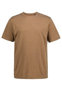 JP1880 Jednoduché tričko - hellbraun