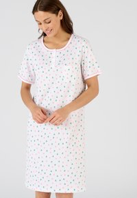 Damart Camicia da notte - rose imp.
