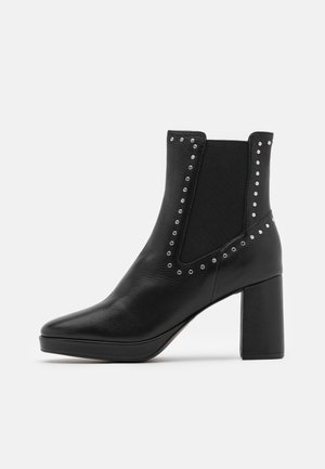 Bottines à plateau - black