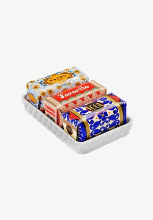 Claus Porto CLAUS PORTO SEIFE GIFT SET SOAP DISH + 3 MINI SOAPS - Seife - transparent