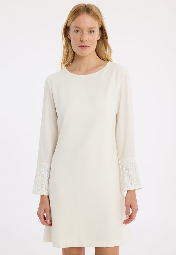 Freizeitkleid - weiß