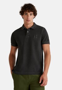 United Colors of Benetton REGULAR FIT  - Polo - black