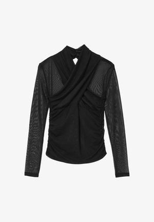 Calliope DRAPÉ - Blouse - noir