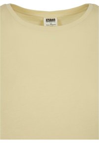 Urban Classics EXTENDED SHOULDER TEE - Jednoduché tričko - softyellow
