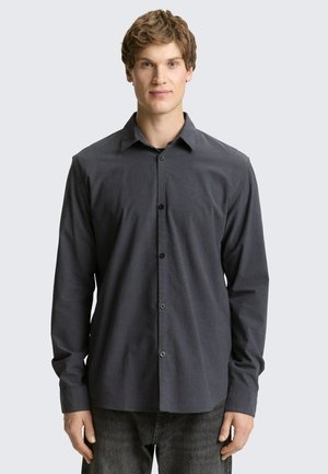 Overhemd - black grey chambray