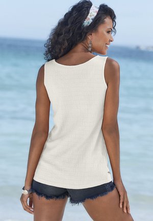 2 PACK - Top - peach, creme