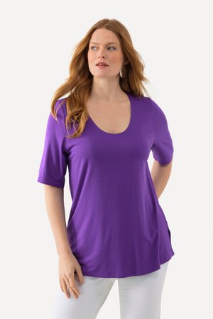 Ulla Popken, VOORKANT DUBBELLAAGS  - Camiseta básica