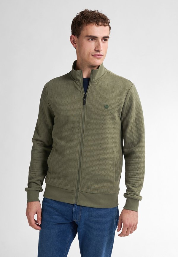 CASUAL STARBOARD - Strickjacke - dusty army