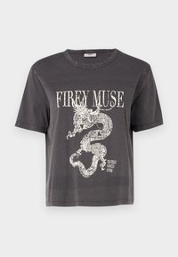JDYFAROCK ELINA - T-shirts med print - phantom