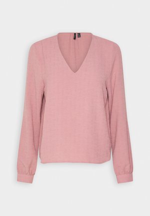 Vero Moda VMVANA V NECK  - Bluză - nostalgia rose