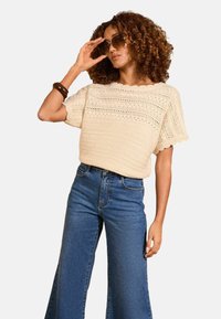 REGULAR FIT  - Camicetta - ivory