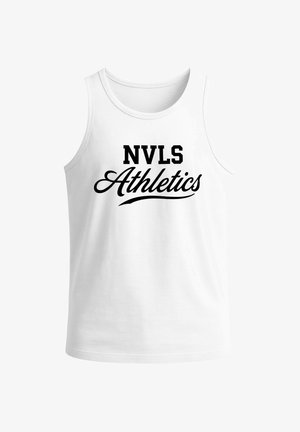 Neverless, TANKTOP HERREN MIT GRAFIK-PRINT - NVLS ATHLETICS - TRÄGERSHIRT - Top - weiß