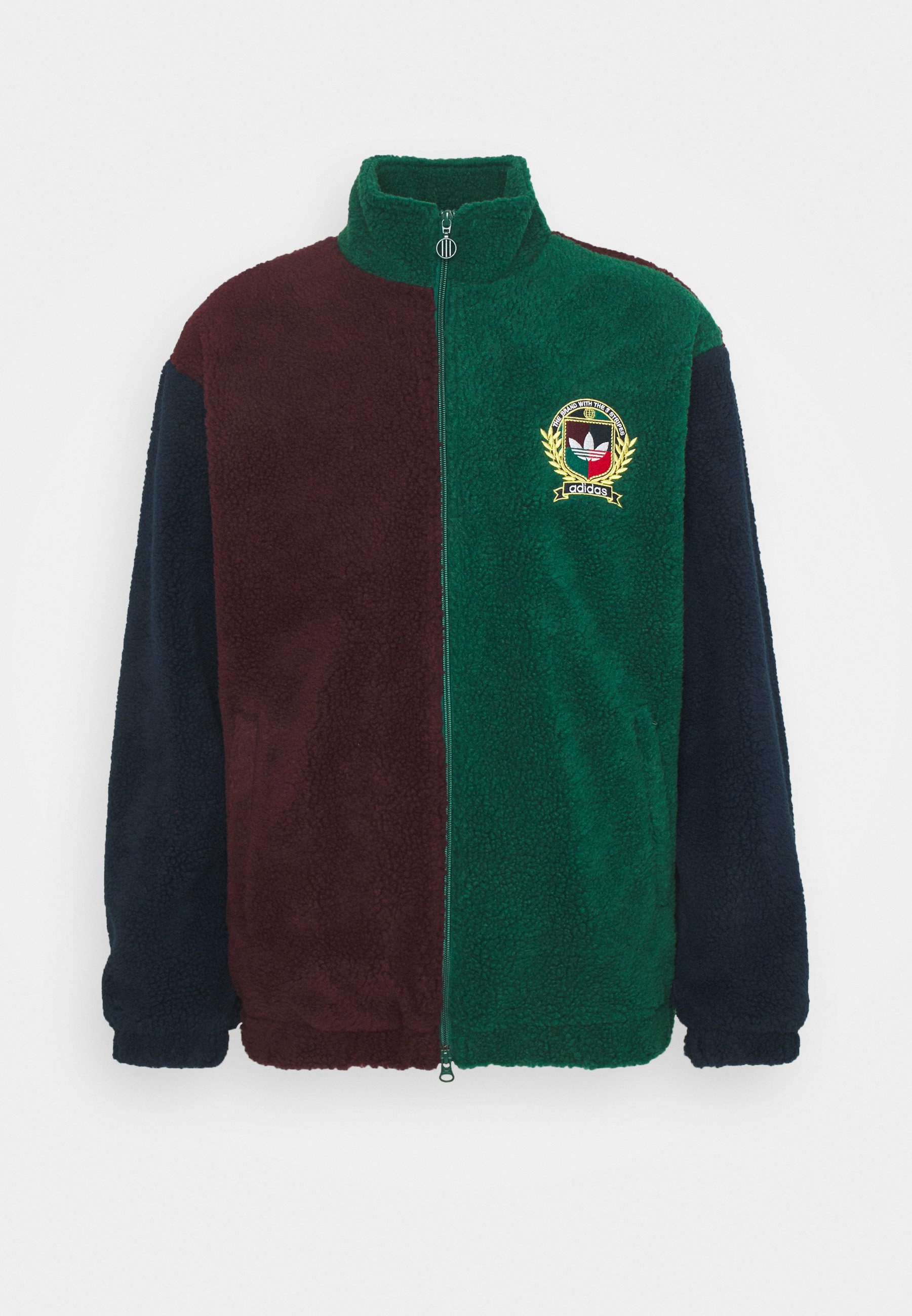 collegiate green track jacket