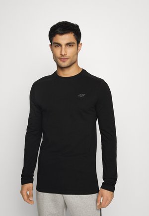 MENS LONGSLEEVE - Long sleeved top - deep black