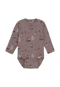 Minymo Body - dark brown melange